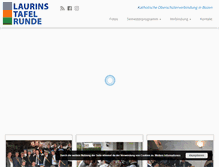 Tablet Screenshot of laurinstafelrunde.org